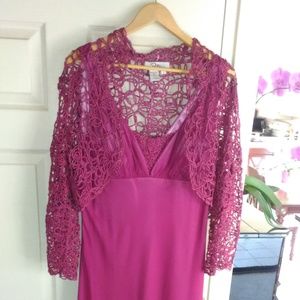 Beautiful hot pink gown